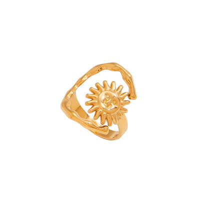 Betine Ring - Forgyldt
