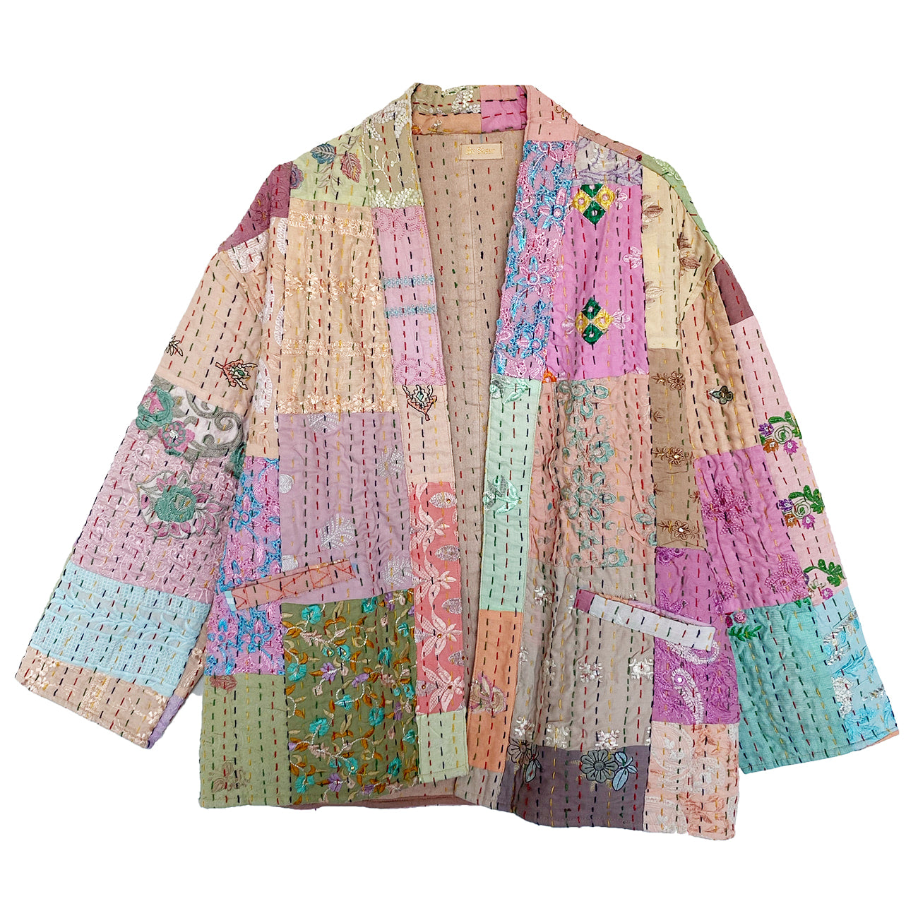 Julie Patchwork Jakke - Onesize - Nr. 20