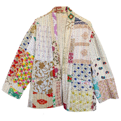 Julie Patchwork Jakke - Onesize - Nr. 44