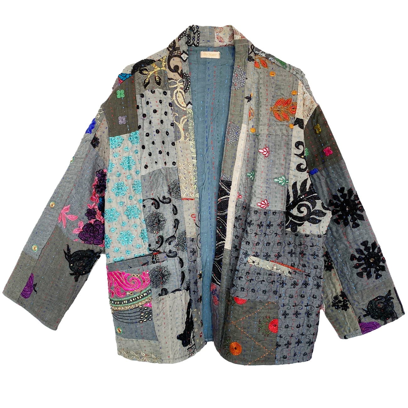 Julie Patchwork Jakke - Onesize - Nr. 22