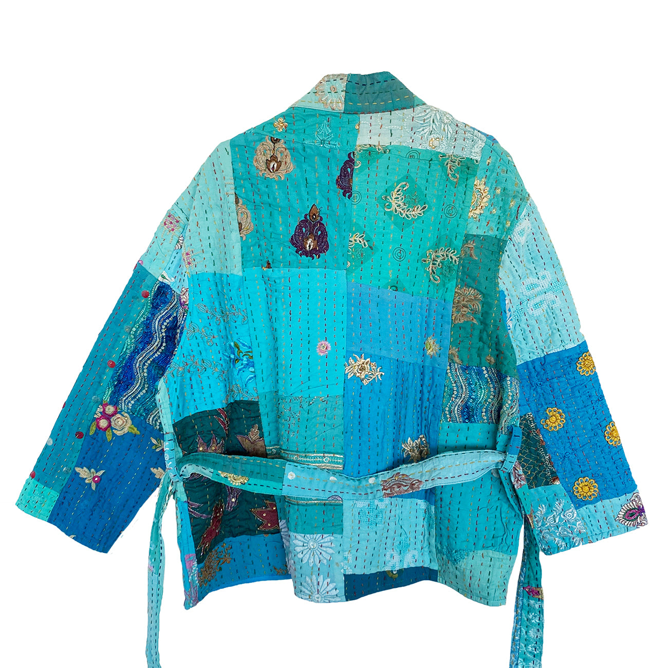 Julie Patchwork Jakke - Onesize - Nr. 35