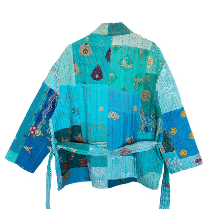 Julie Patchwork Jakke - Onesize - Nr. 35