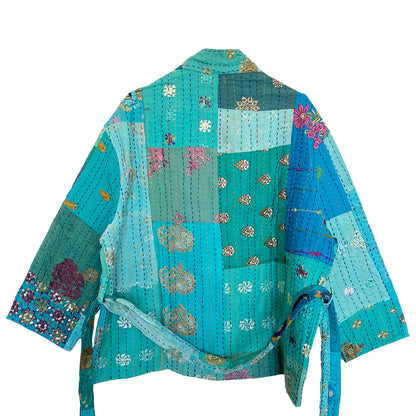 Julie Patchwork Jakke - Onesize - Nr. 40