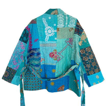 Julie Patchwork Jakke - Onesize - Nr. 34