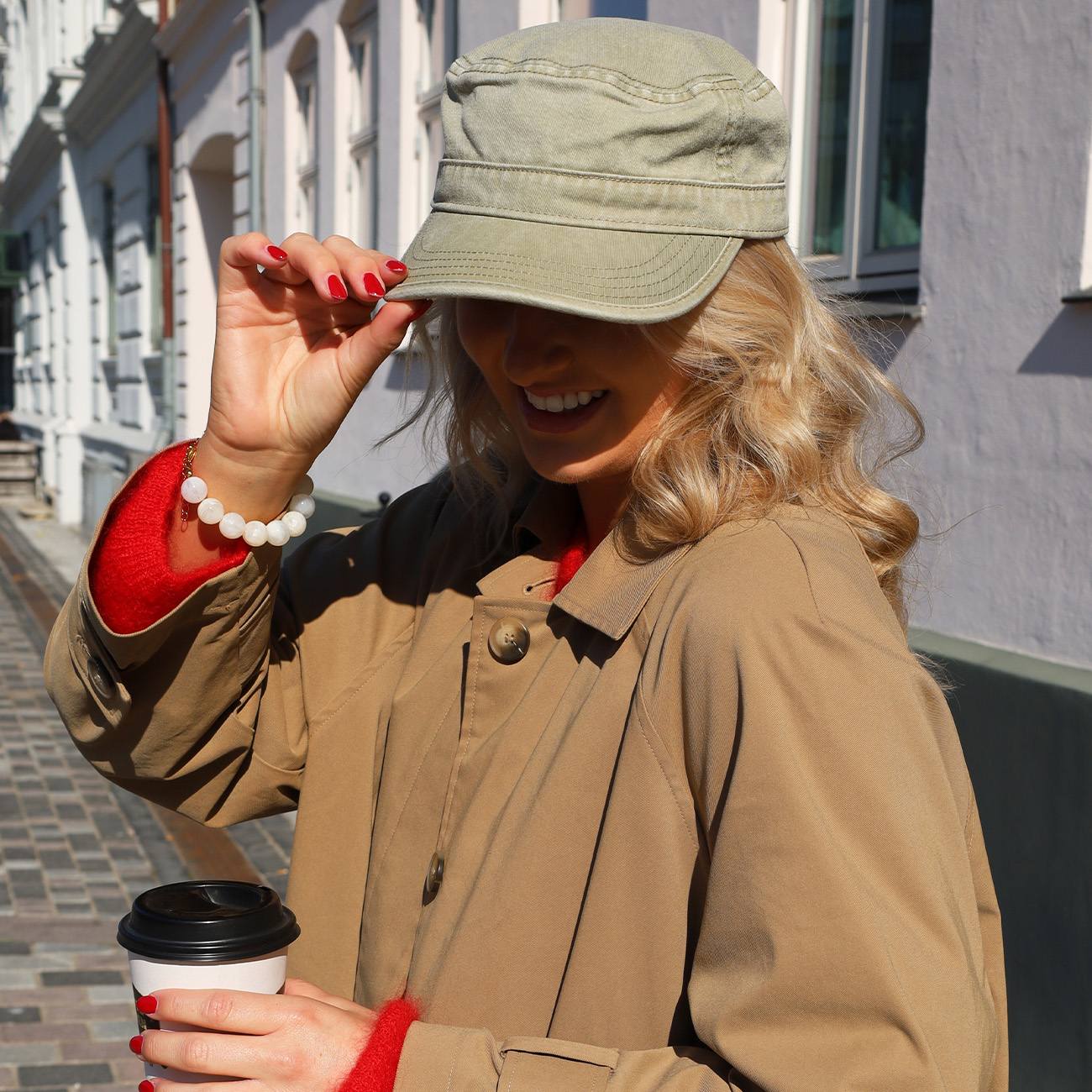Palma Kasket - Støvet Khaki