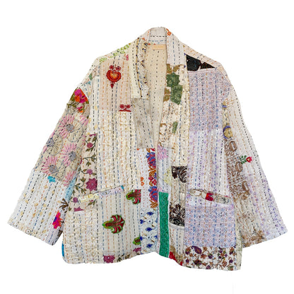 Julie Patchwork Jakke - Onesize - Nr. 45