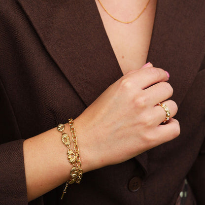 Cora Ring - Forgyldt