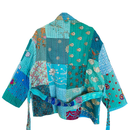 Julie Patchwork Jakke - Onesize - Nr. 39