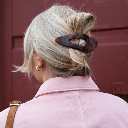 Runa Hårklemme - Brun/Leo