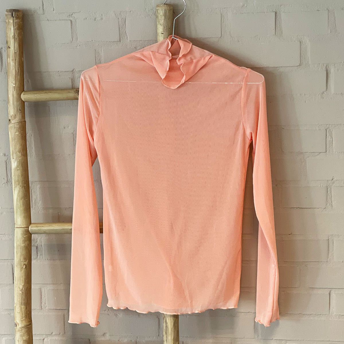 Simone Mesh Top - Onesize - Fersken