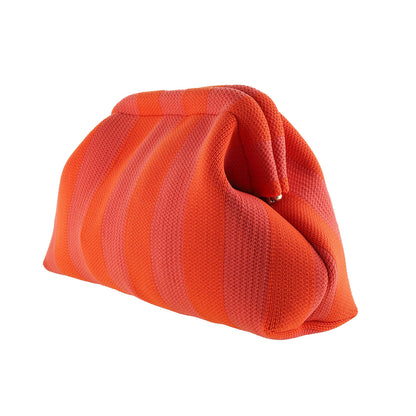 Alba Clutch - Gammelrosa/Orange