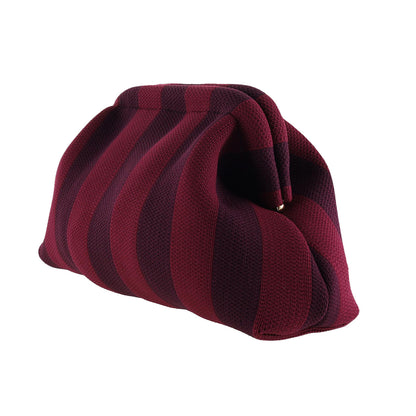 Alba Clutch - Bordeaux/Aubergine