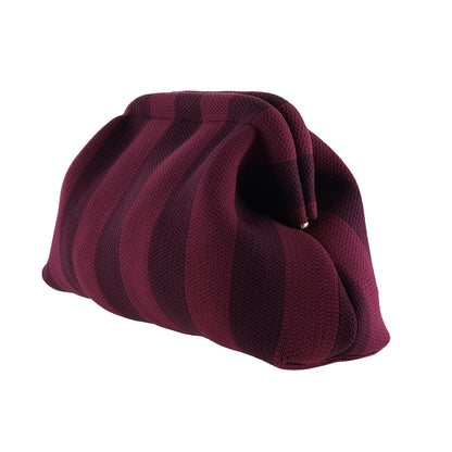 Alba Clutch - Bordeaux/Aubergine