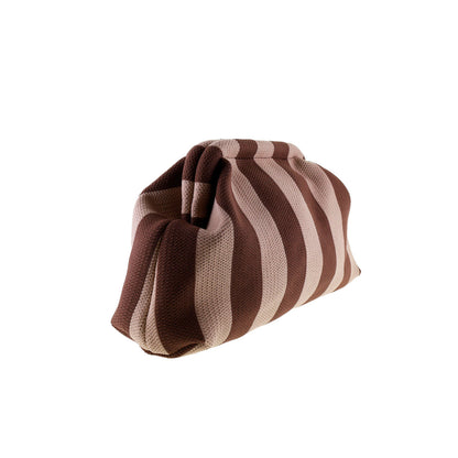 Alba Clutch - Beige/Brun (FORUDBESTILLING)