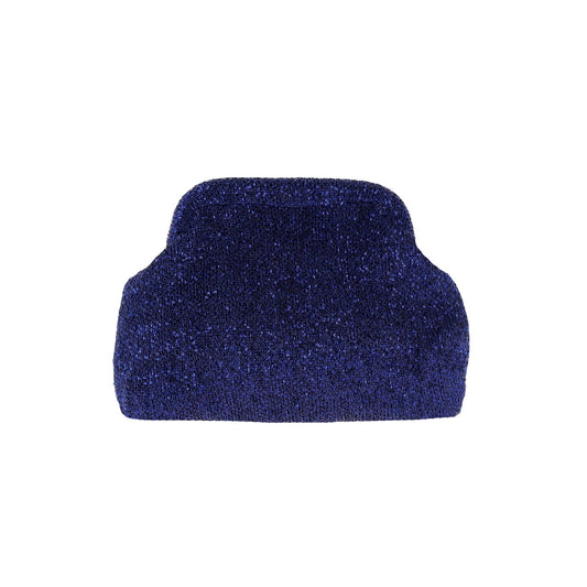 Alba Clutch - Navy Glimmer (FORUDBESTILLING)
