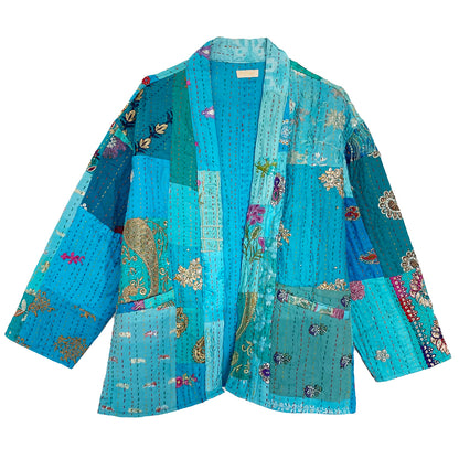 Julie Patchwork Jakke - Onesize - Nr. 58