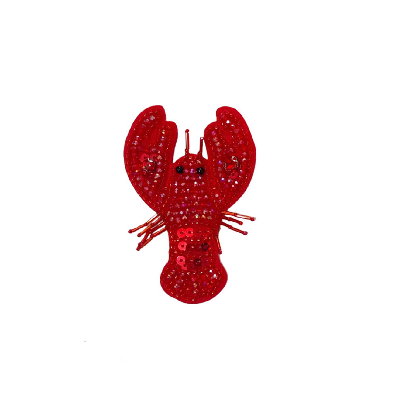 Hummer Broche - Rød