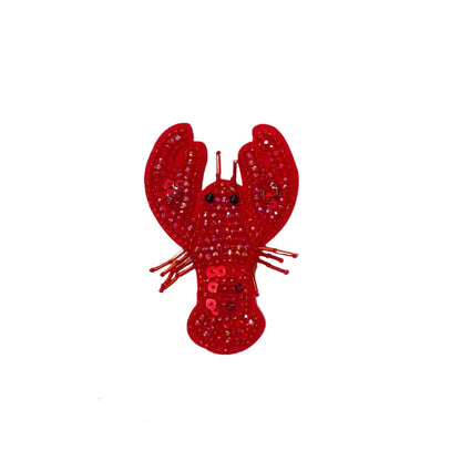 Hummer Broche - Rød