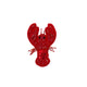 Hummer Broche - Rød (FORUDBESTILLING)