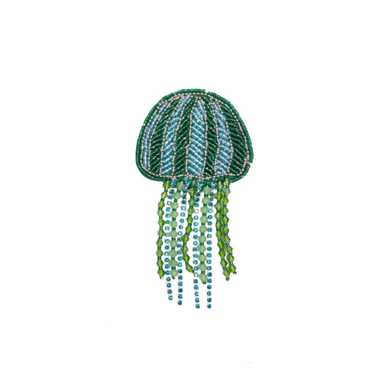 Vandmand Broche - Grøn