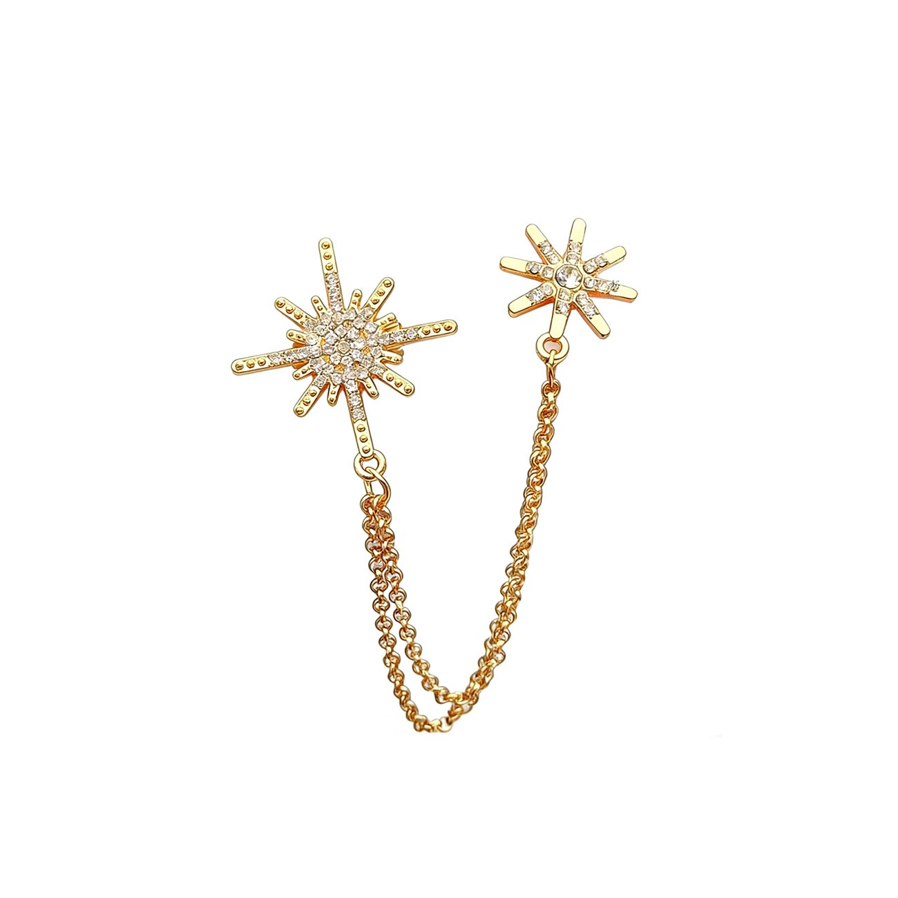 Runa Broche - Forgyldt