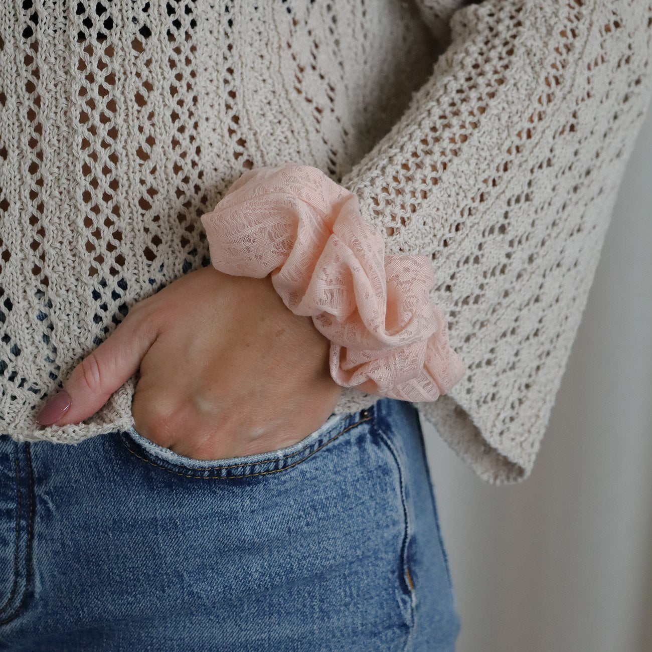 Pernille Scrunchie - Rosa