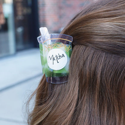 Matcha Hårklemme - Grøn