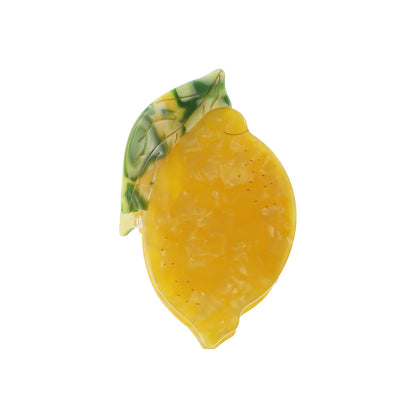 Citron Hårklemme - Gul