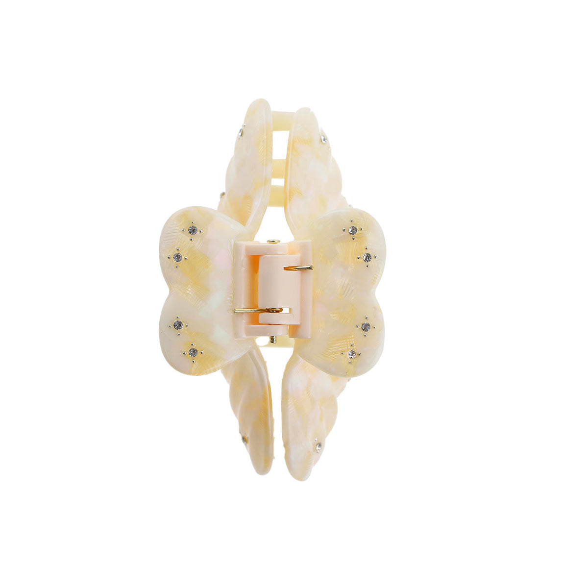 Muslingeskal Hårklemme - Beige (FORUDBESTILLING)