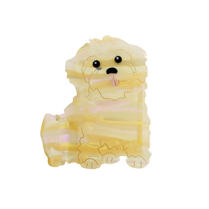Bichon Havanais Hårklemme - Beige (FORUDBESTILLING)