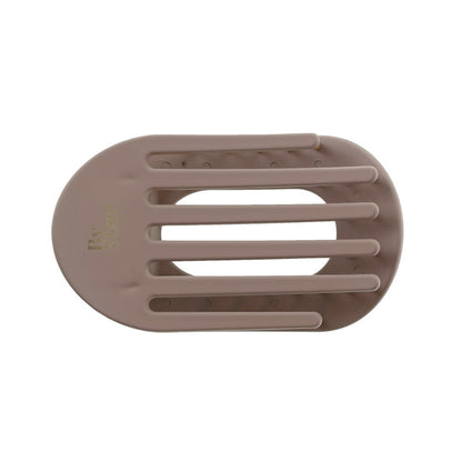 Eva Hårklemme - Stor - Mat Beige