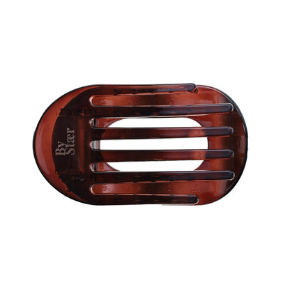 Eva Hårklemme - Stor - Brun