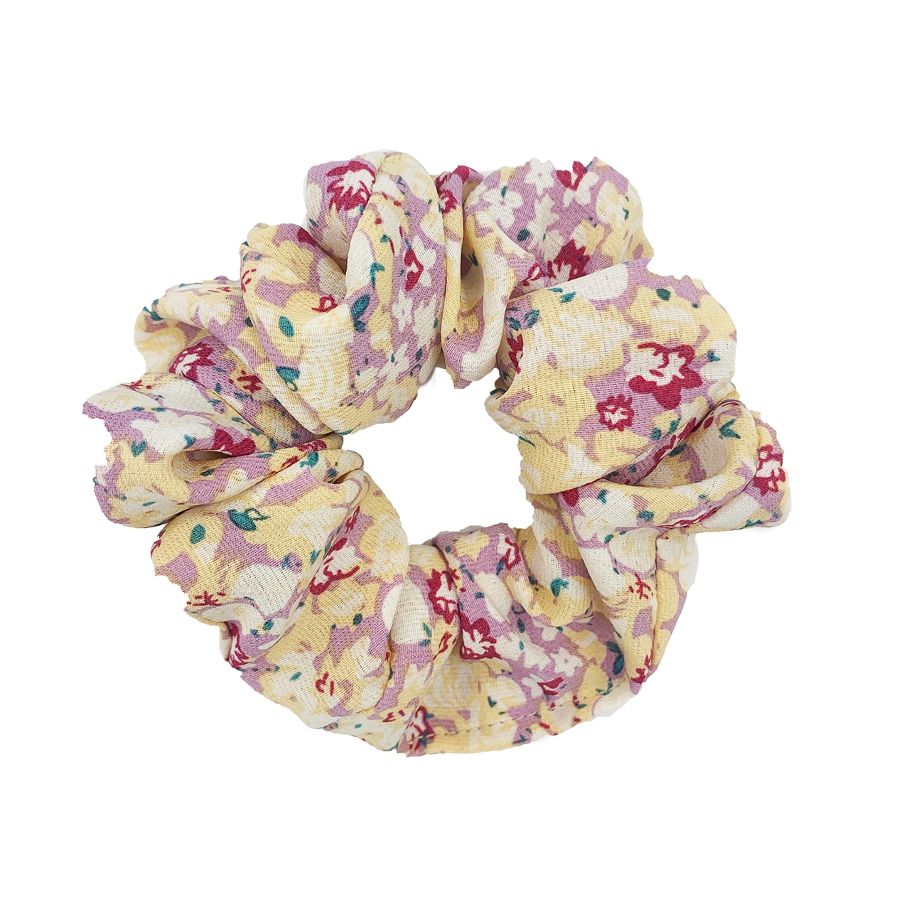 Fleur Scrunchie - Pastel Rosa Mix