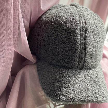 Sally Kasket - Mørkegrå Teddy