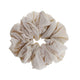Isabella Scrunchie - Beige/Hvid Strib