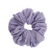 Isabella Scrunchie - Lilla/Hvid Strib