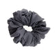 Isabella Scrunchie - Sort/Hvid Strib