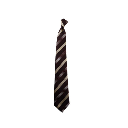 Slips - Strib Chokolade/Beige (FORUDBESTILLING)