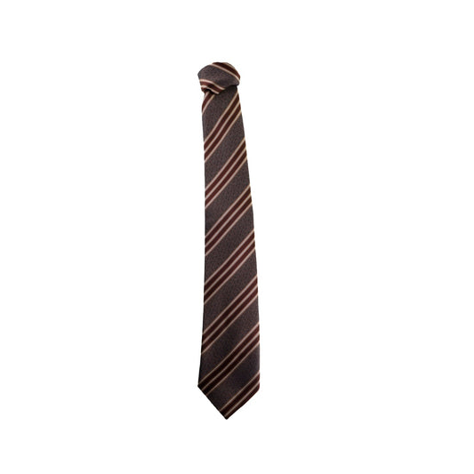 Slips - Strib Brun/Beige/Hvid (FORUDBESTILLING)
