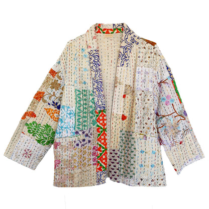 Julie Patchwork Jakke - Onesize - Nr. 50
