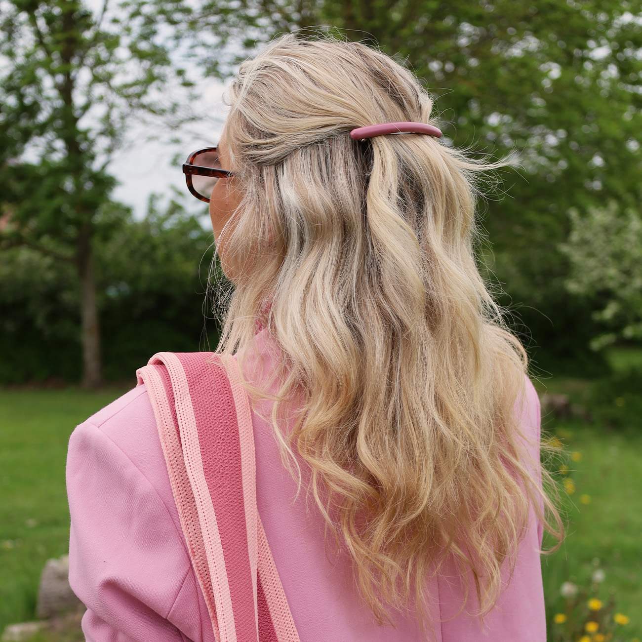 Cecilie Barrette Hårspænde - Gammelrosa