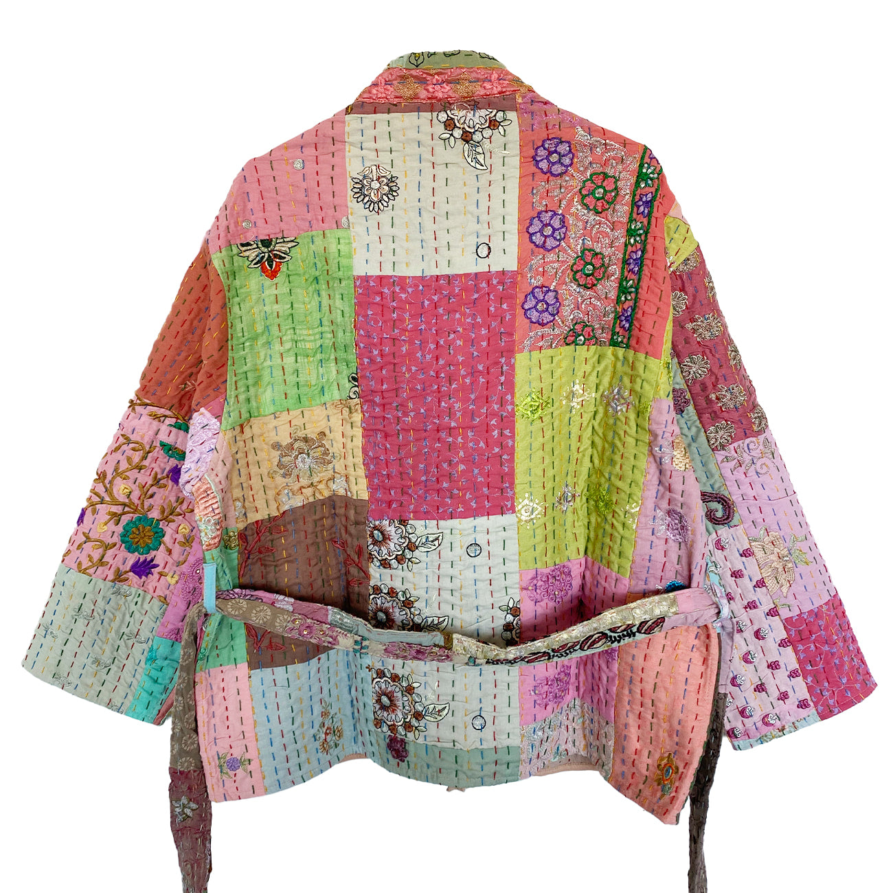 Julie Patchwork Jakke - Onesize - Nr. 09
