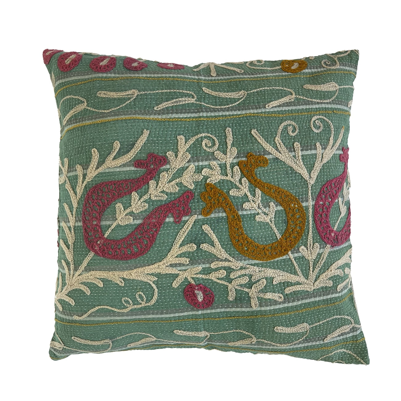 Trille Suzani Kantha Pudebetræk - Nr. 16
