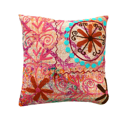 Trille Suzani Kantha Pudebetræk - Nr. 24