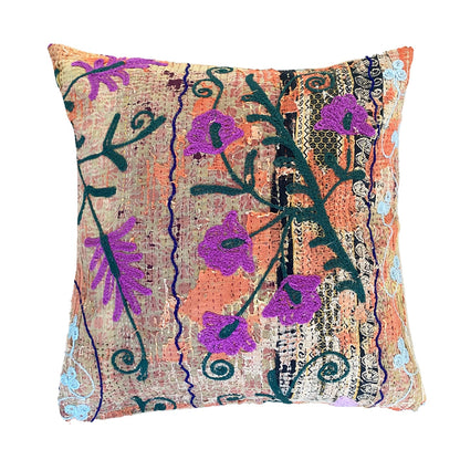 Trille Suzani Kantha Pudebetræk - Nr. 30