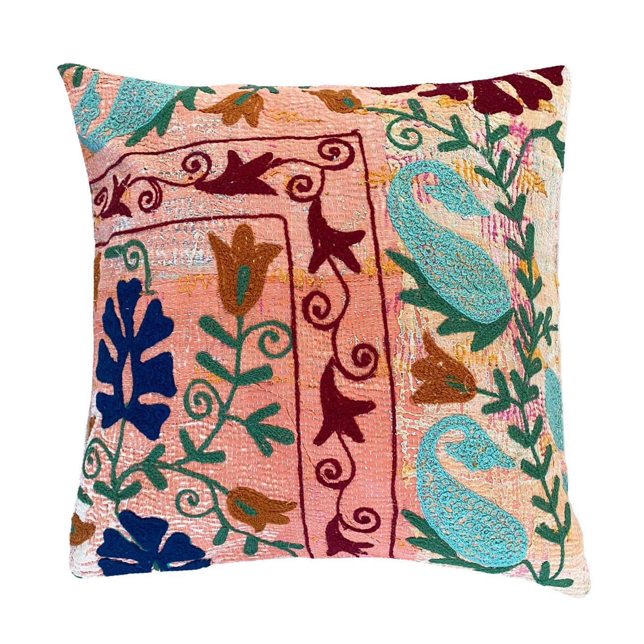 Trille Suzani Kantha Pudebetræk - Nr. 31