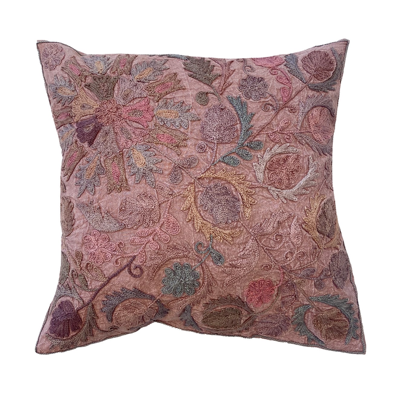 Camilla Suzani Pudebetræk - Rosa - Nr. 02