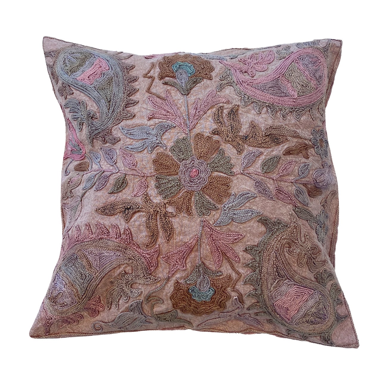 Camilla Suzani Pudebetræk - Rosa - Nr. 12