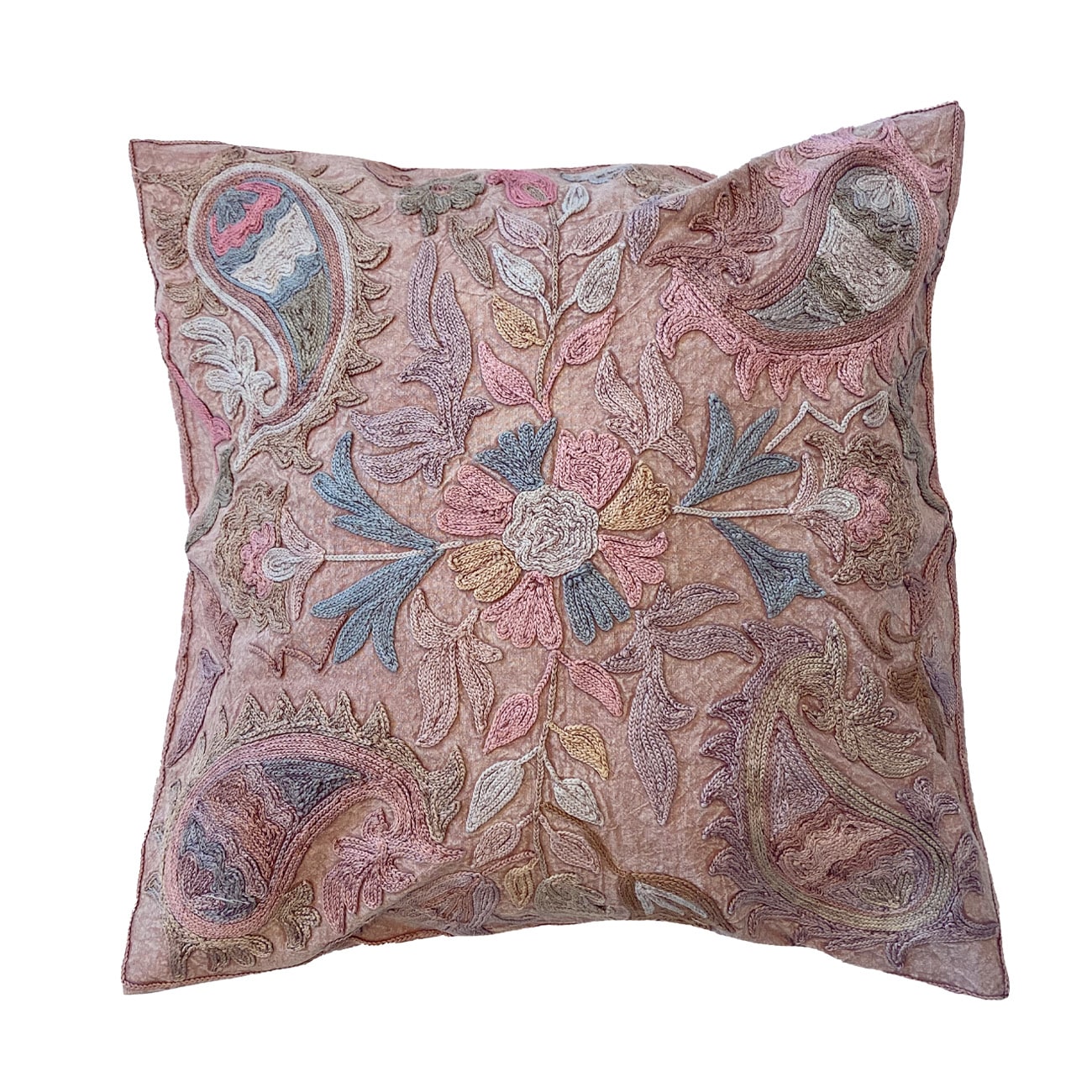 Camilla Suzani Pudebetræk - Rosa - Nr. 14