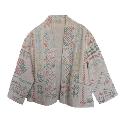 Aviaja Broderet Jakke - Onesize - Nr. 07
